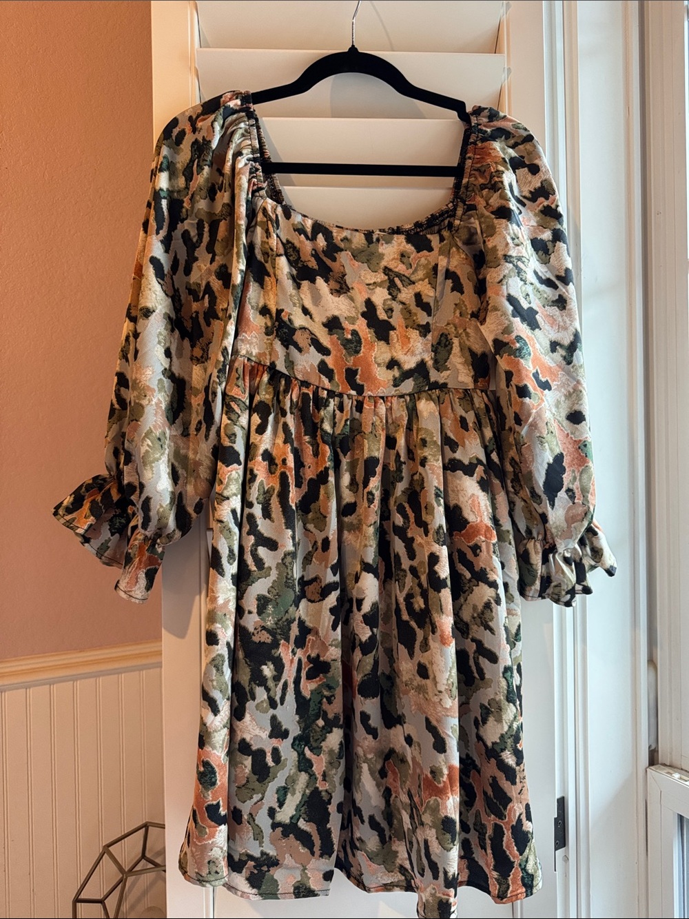 entro Multi-Color Floral Midi Dress - Picture 1 of 8